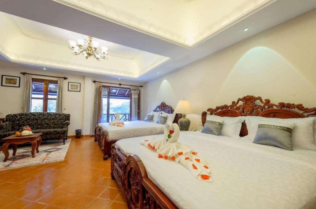 Hotel Villa Deux Rivieres Luang Prabang Bagian luar foto
